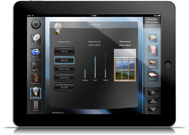 demopad home user